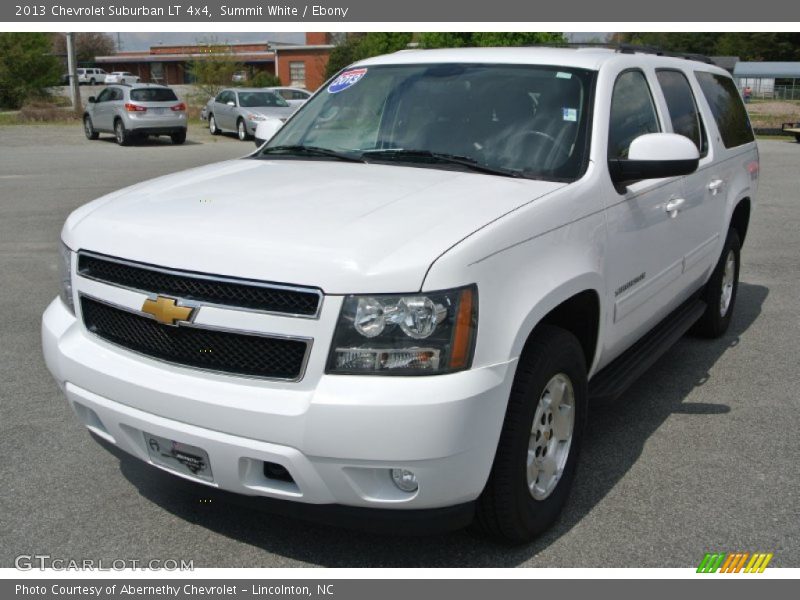 Summit White / Ebony 2013 Chevrolet Suburban LT 4x4