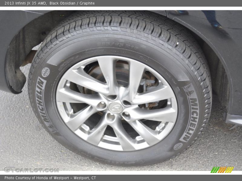 Black Obsidian / Graphite 2013 Infiniti JX 35 AWD