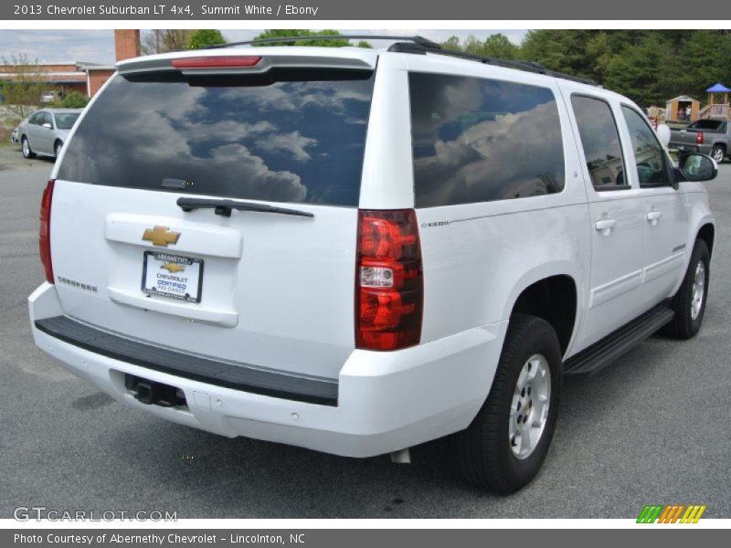 Summit White / Ebony 2013 Chevrolet Suburban LT 4x4