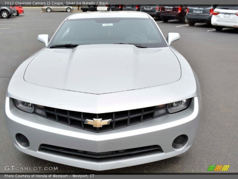 Silver Ice Metallic / Black 2012 Chevrolet Camaro LS Coupe