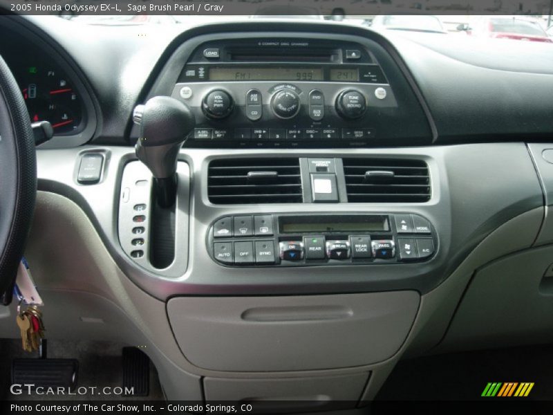 Sage Brush Pearl / Gray 2005 Honda Odyssey EX-L