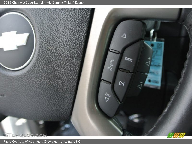 Summit White / Ebony 2013 Chevrolet Suburban LT 4x4