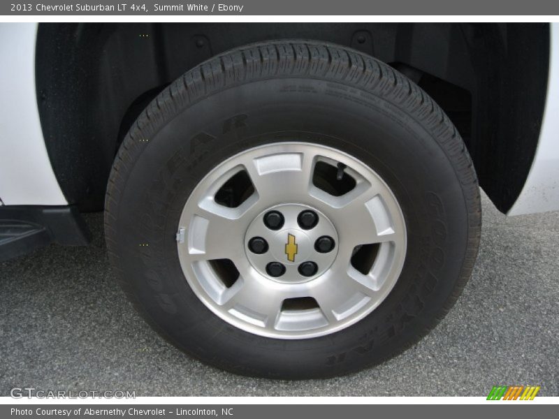 Summit White / Ebony 2013 Chevrolet Suburban LT 4x4