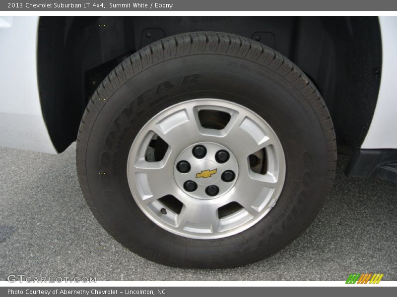Summit White / Ebony 2013 Chevrolet Suburban LT 4x4