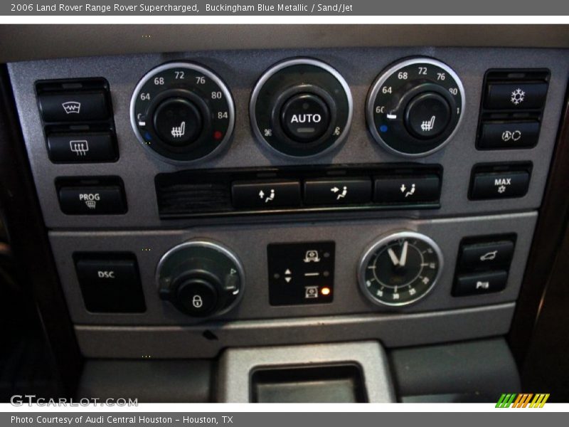 Buckingham Blue Metallic / Sand/Jet 2006 Land Rover Range Rover Supercharged