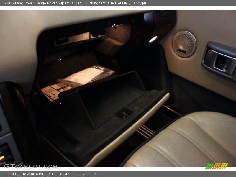 Buckingham Blue Metallic / Sand/Jet 2006 Land Rover Range Rover Supercharged