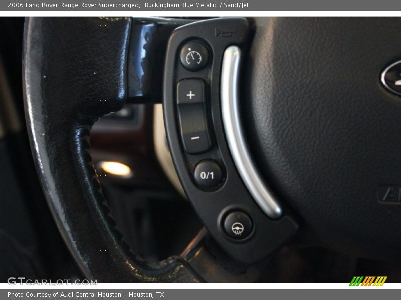Buckingham Blue Metallic / Sand/Jet 2006 Land Rover Range Rover Supercharged