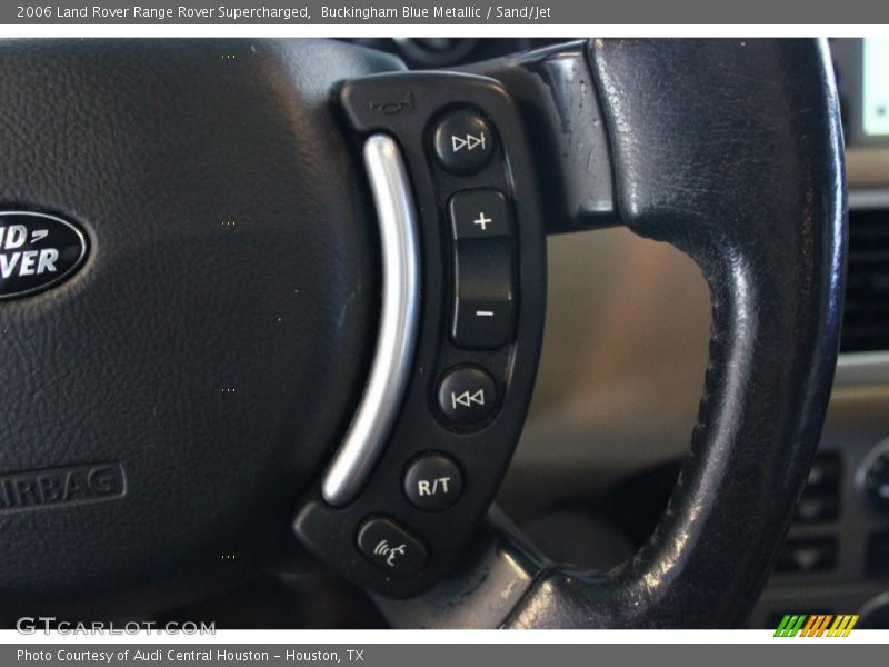 Buckingham Blue Metallic / Sand/Jet 2006 Land Rover Range Rover Supercharged