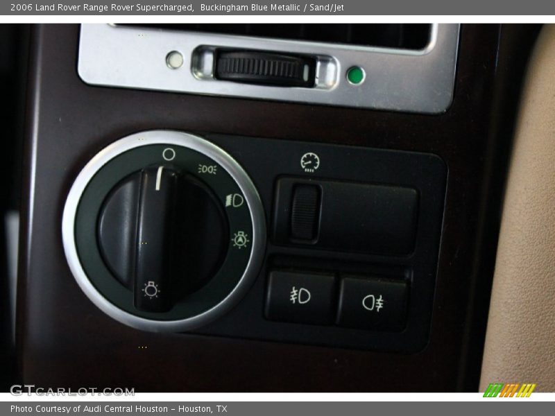 Buckingham Blue Metallic / Sand/Jet 2006 Land Rover Range Rover Supercharged