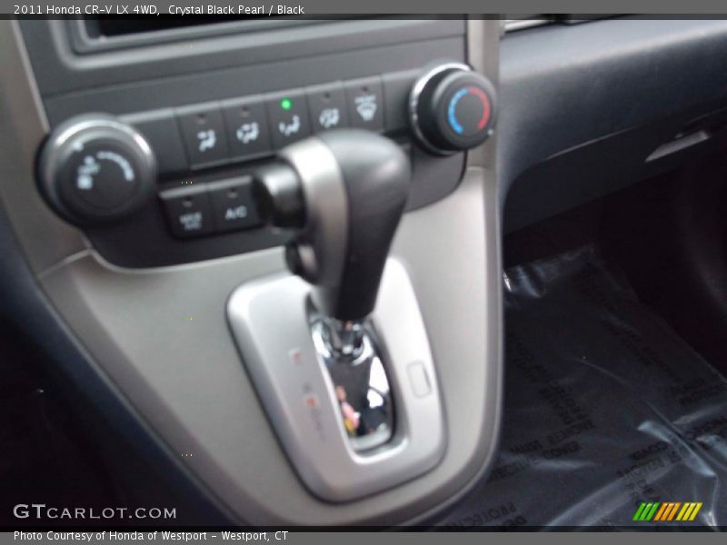 Crystal Black Pearl / Black 2011 Honda CR-V LX 4WD