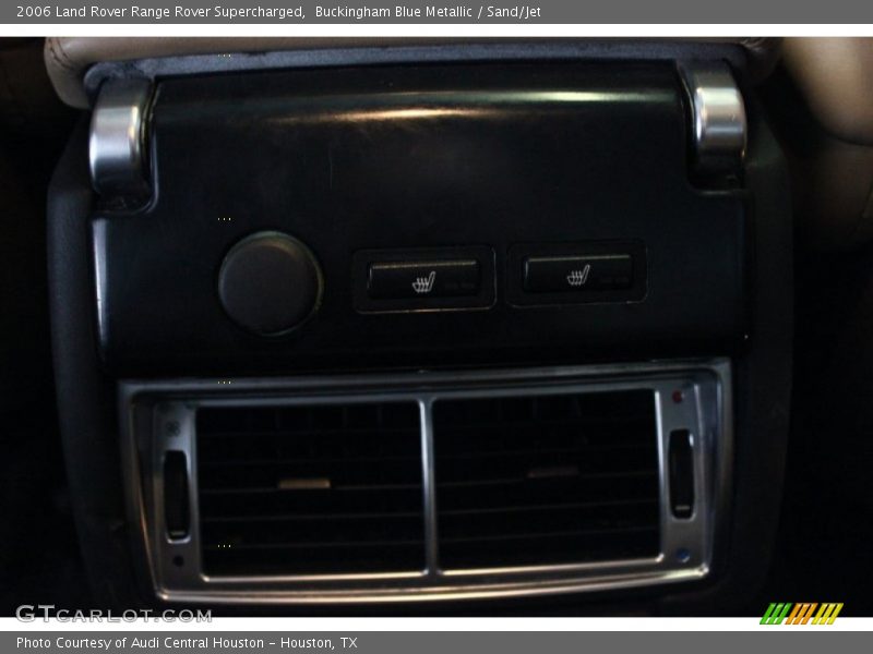 Buckingham Blue Metallic / Sand/Jet 2006 Land Rover Range Rover Supercharged