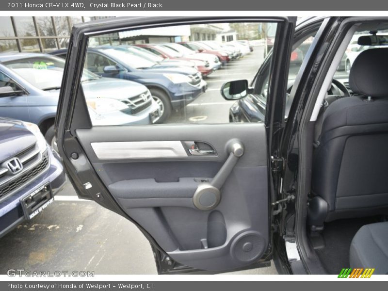Crystal Black Pearl / Black 2011 Honda CR-V LX 4WD