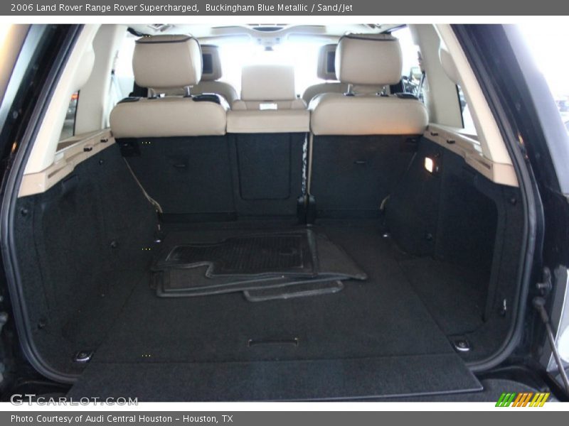 Buckingham Blue Metallic / Sand/Jet 2006 Land Rover Range Rover Supercharged