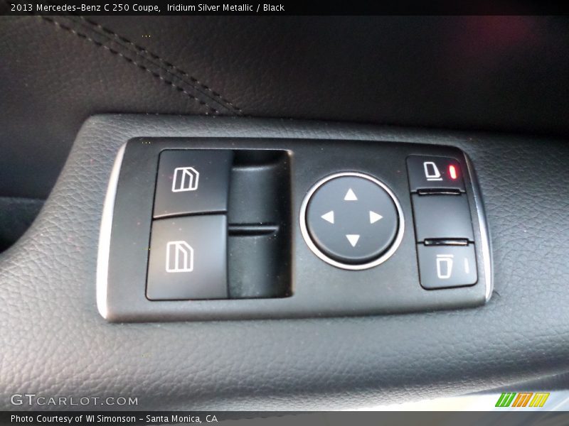 Iridium Silver Metallic / Black 2013 Mercedes-Benz C 250 Coupe