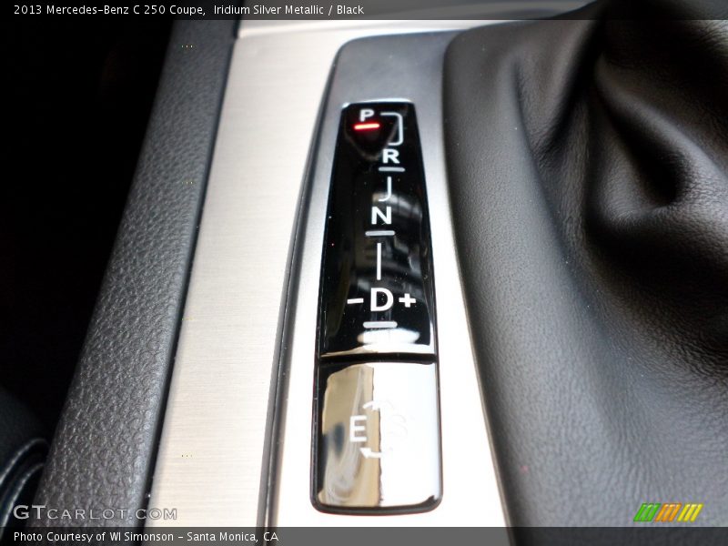 Iridium Silver Metallic / Black 2013 Mercedes-Benz C 250 Coupe
