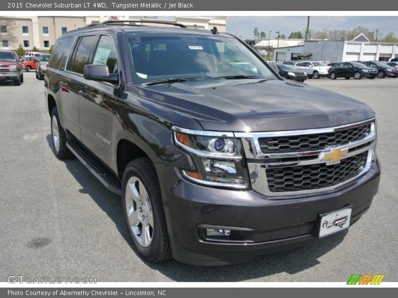 Tungsten Metallic / Jet Black 2015 Chevrolet Suburban LT 4WD