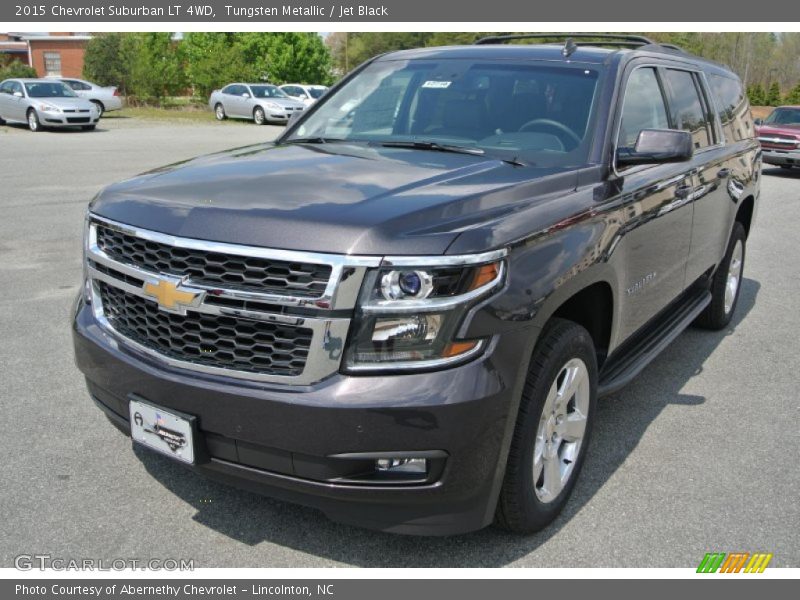 Tungsten Metallic / Jet Black 2015 Chevrolet Suburban LT 4WD