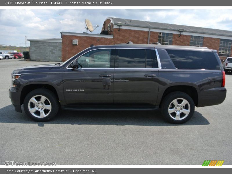 Tungsten Metallic / Jet Black 2015 Chevrolet Suburban LT 4WD