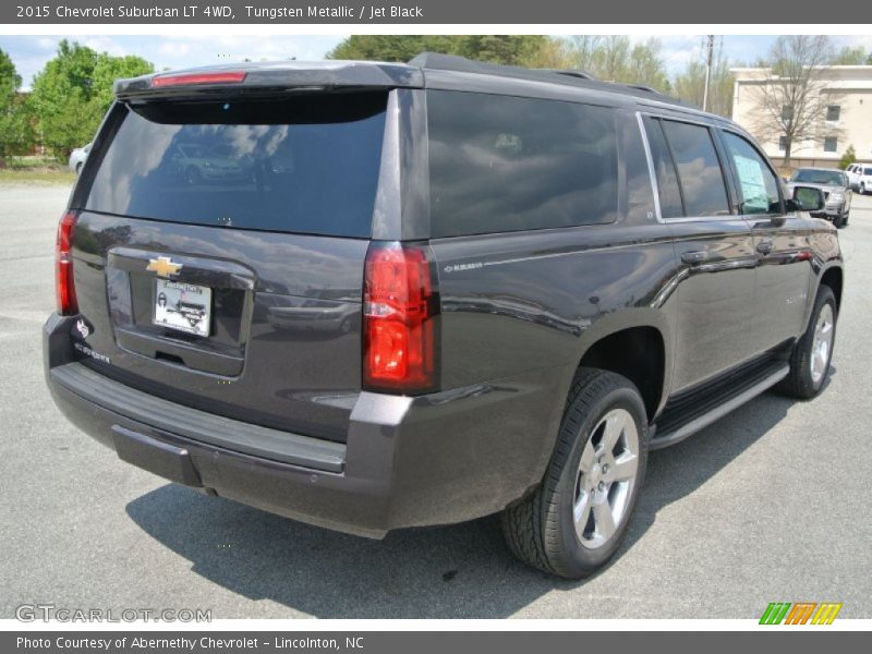 Tungsten Metallic / Jet Black 2015 Chevrolet Suburban LT 4WD