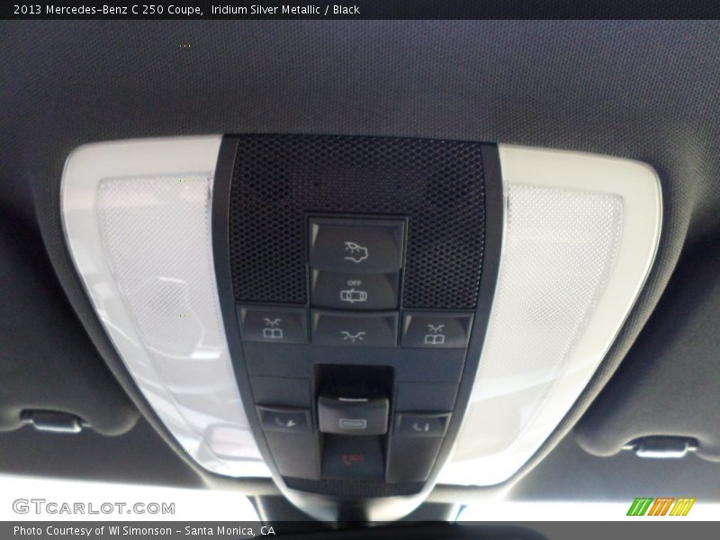 Iridium Silver Metallic / Black 2013 Mercedes-Benz C 250 Coupe