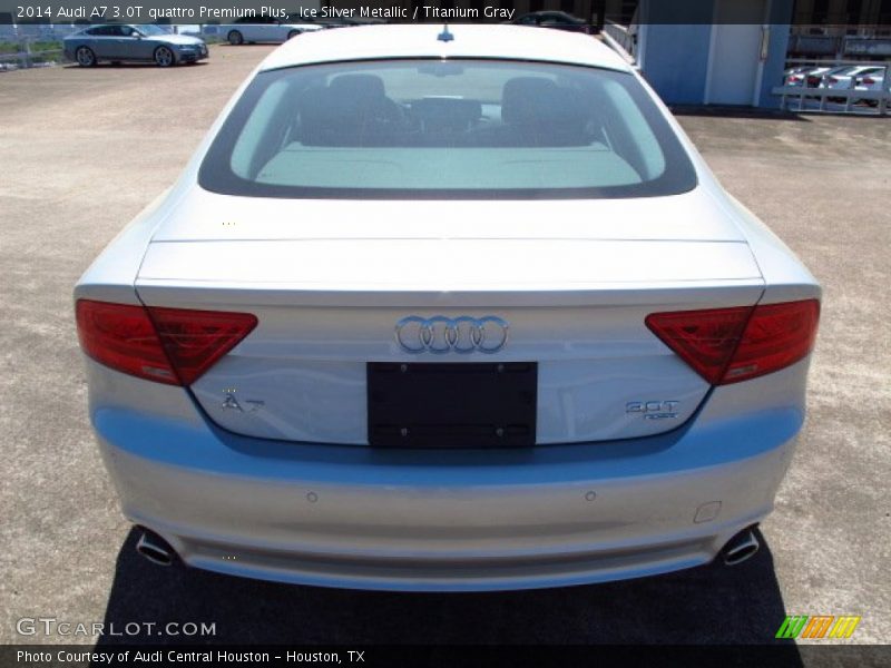 Ice Silver Metallic / Titanium Gray 2014 Audi A7 3.0T quattro Premium Plus