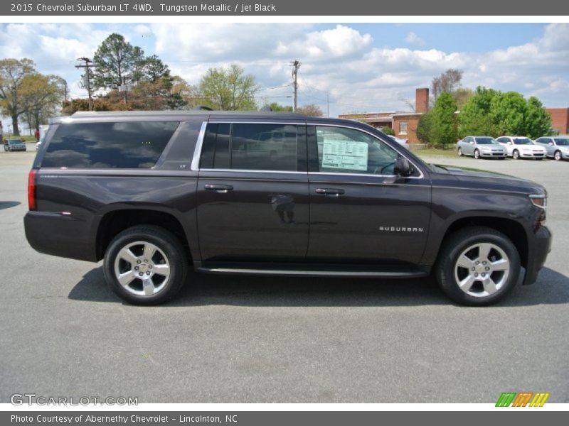 Tungsten Metallic / Jet Black 2015 Chevrolet Suburban LT 4WD