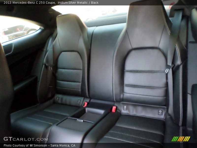 Iridium Silver Metallic / Black 2013 Mercedes-Benz C 250 Coupe