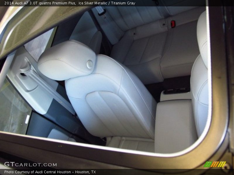 Ice Silver Metallic / Titanium Gray 2014 Audi A7 3.0T quattro Premium Plus