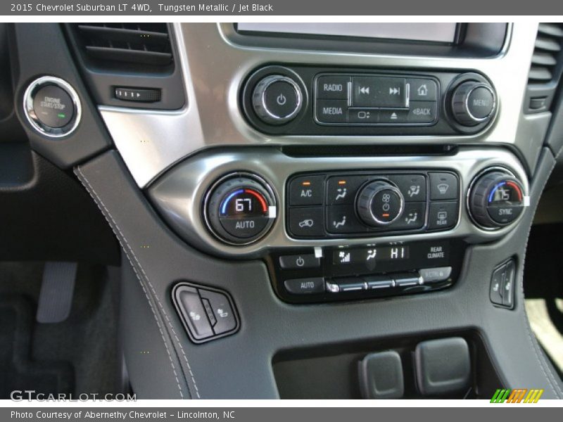 Tungsten Metallic / Jet Black 2015 Chevrolet Suburban LT 4WD