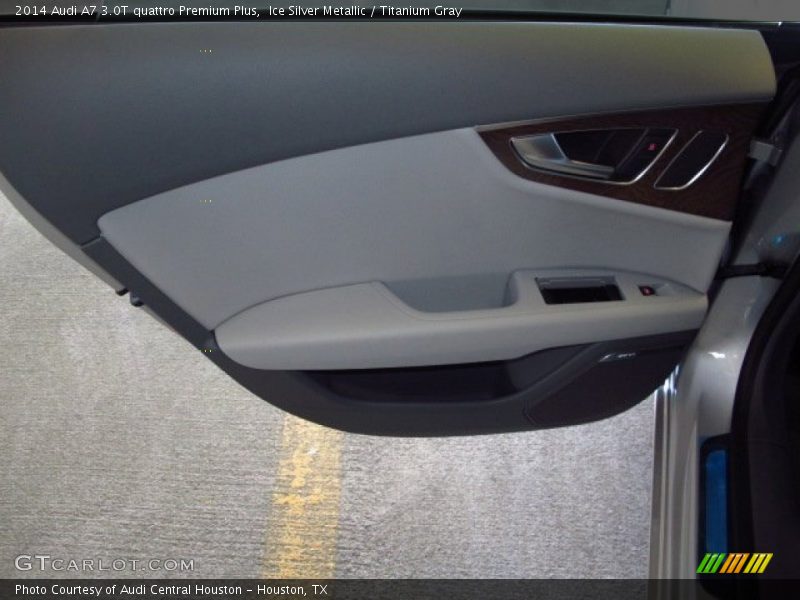 Ice Silver Metallic / Titanium Gray 2014 Audi A7 3.0T quattro Premium Plus