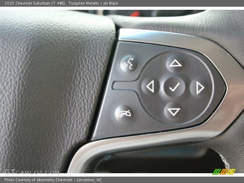 Tungsten Metallic / Jet Black 2015 Chevrolet Suburban LT 4WD