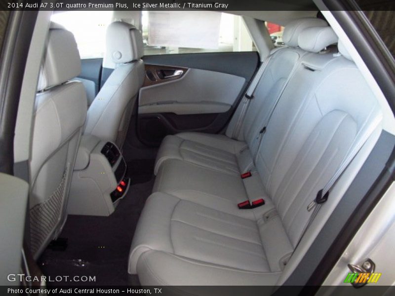 Ice Silver Metallic / Titanium Gray 2014 Audi A7 3.0T quattro Premium Plus