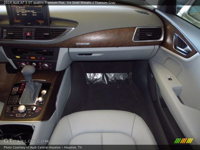 Ice Silver Metallic / Titanium Gray 2014 Audi A7 3.0T quattro Premium Plus