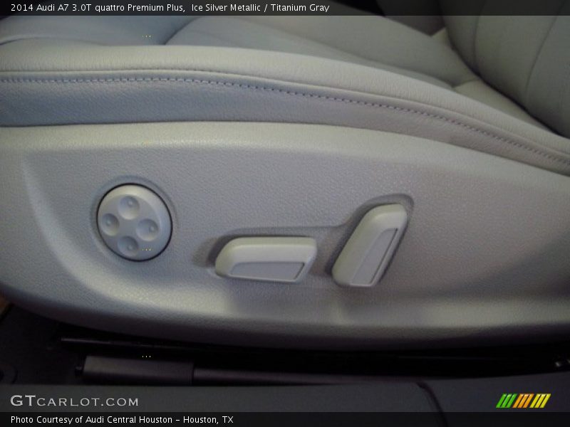 Ice Silver Metallic / Titanium Gray 2014 Audi A7 3.0T quattro Premium Plus