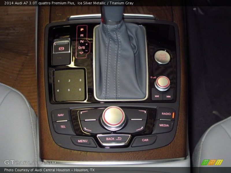 Ice Silver Metallic / Titanium Gray 2014 Audi A7 3.0T quattro Premium Plus