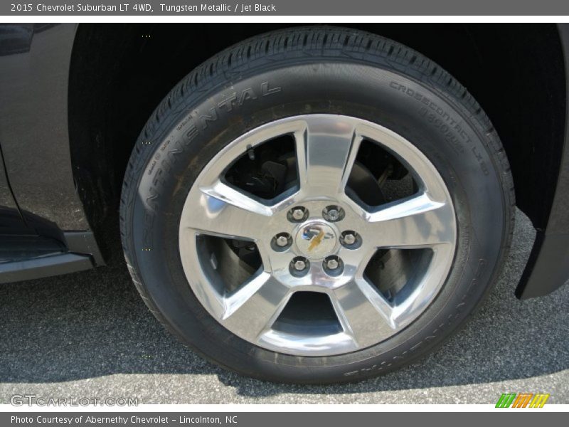 Tungsten Metallic / Jet Black 2015 Chevrolet Suburban LT 4WD