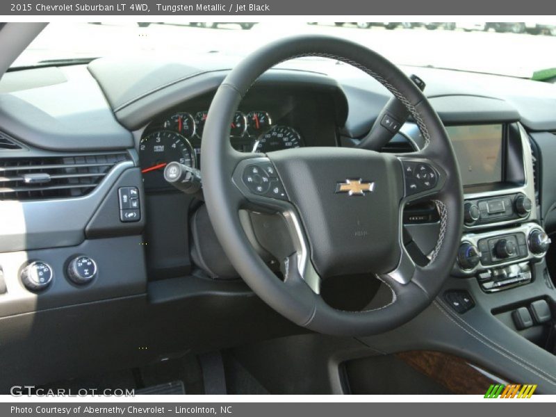 Tungsten Metallic / Jet Black 2015 Chevrolet Suburban LT 4WD
