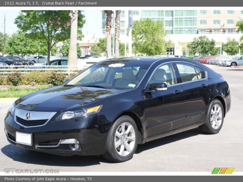 Crystal Black Pearl / Parchment 2012 Acura TL 3.5