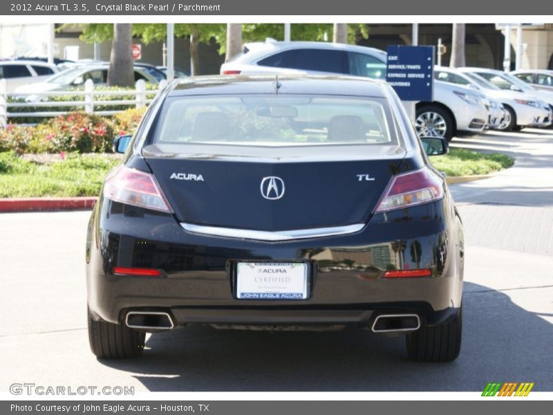 Crystal Black Pearl / Parchment 2012 Acura TL 3.5