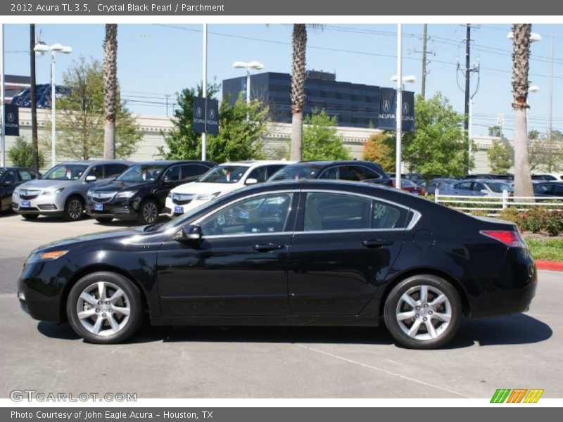 Crystal Black Pearl / Parchment 2012 Acura TL 3.5