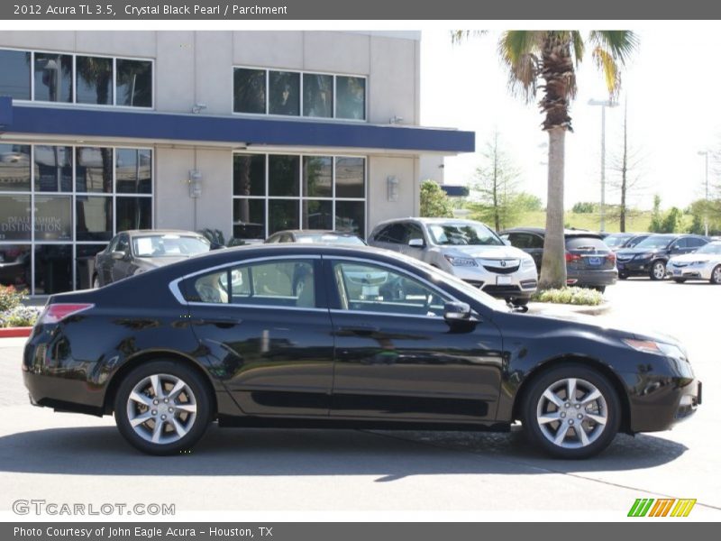 Crystal Black Pearl / Parchment 2012 Acura TL 3.5