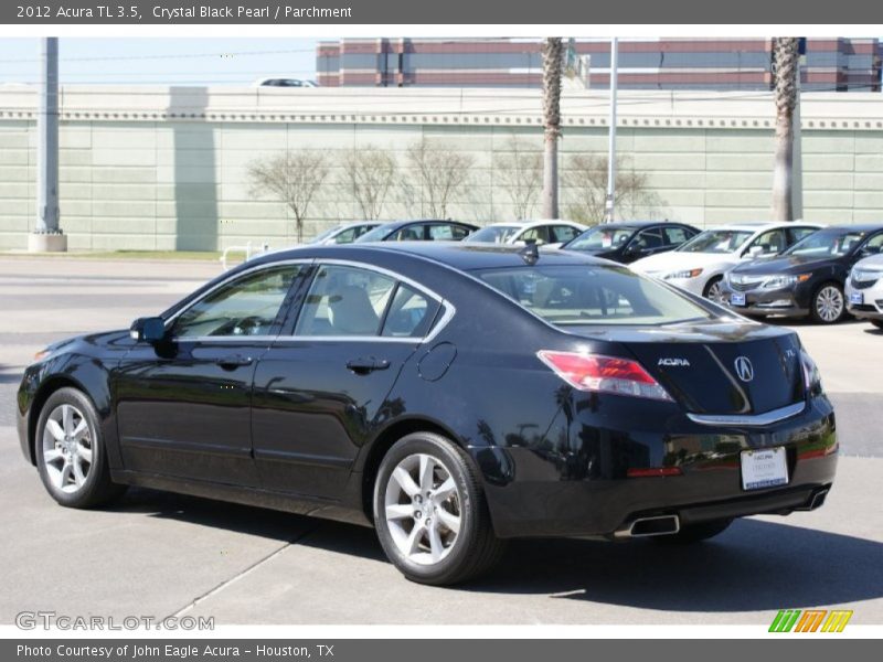 Crystal Black Pearl / Parchment 2012 Acura TL 3.5
