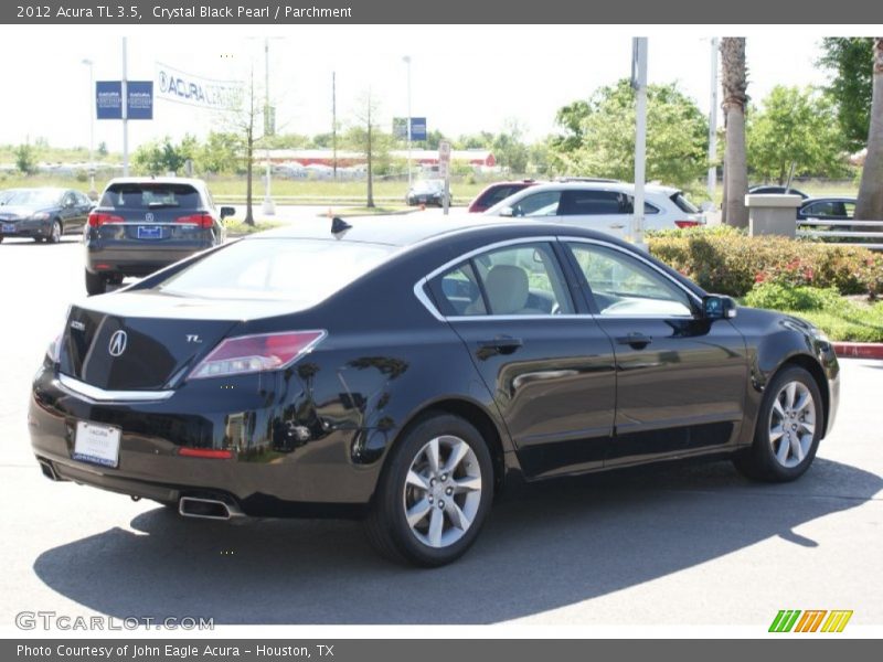 Crystal Black Pearl / Parchment 2012 Acura TL 3.5