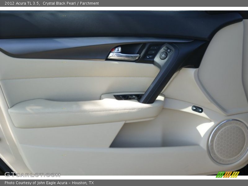 Crystal Black Pearl / Parchment 2012 Acura TL 3.5