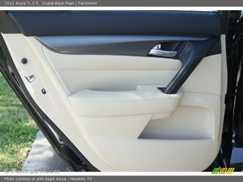 Crystal Black Pearl / Parchment 2012 Acura TL 3.5