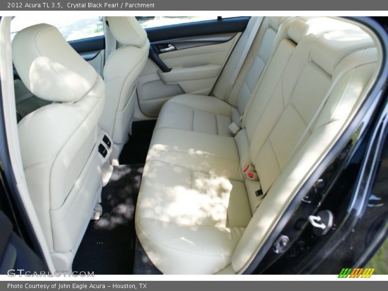 Crystal Black Pearl / Parchment 2012 Acura TL 3.5