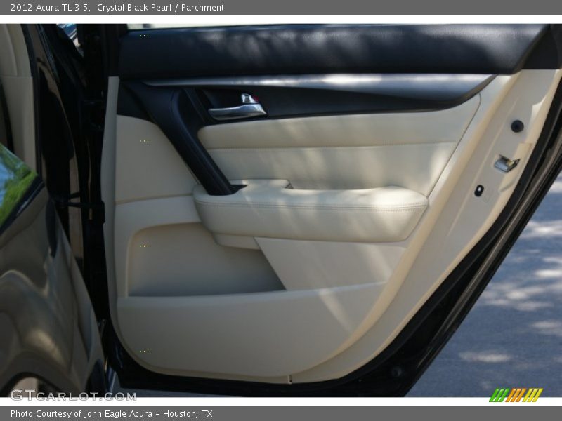 Crystal Black Pearl / Parchment 2012 Acura TL 3.5