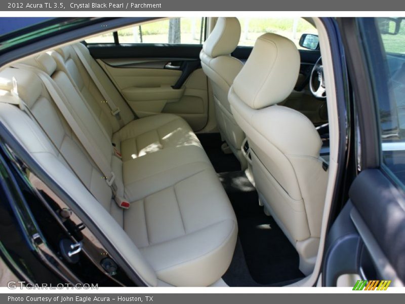 Crystal Black Pearl / Parchment 2012 Acura TL 3.5