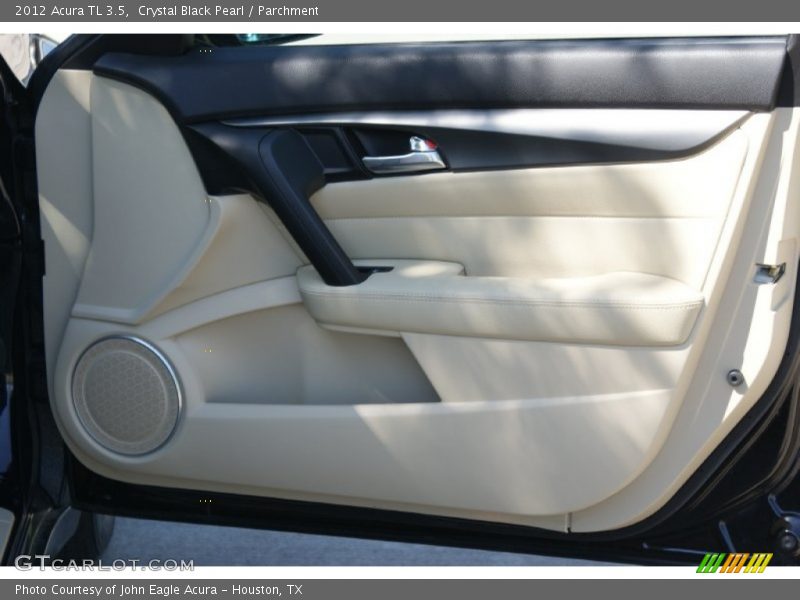 Crystal Black Pearl / Parchment 2012 Acura TL 3.5