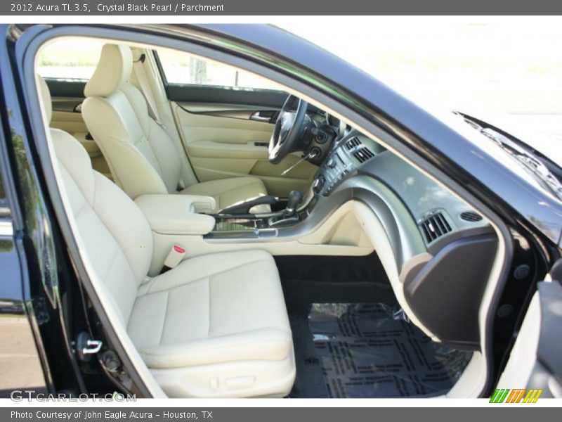 Crystal Black Pearl / Parchment 2012 Acura TL 3.5